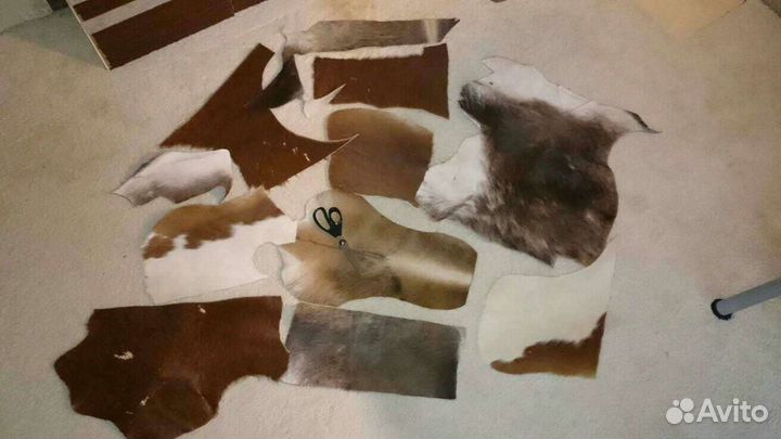 Шкурки крс куски