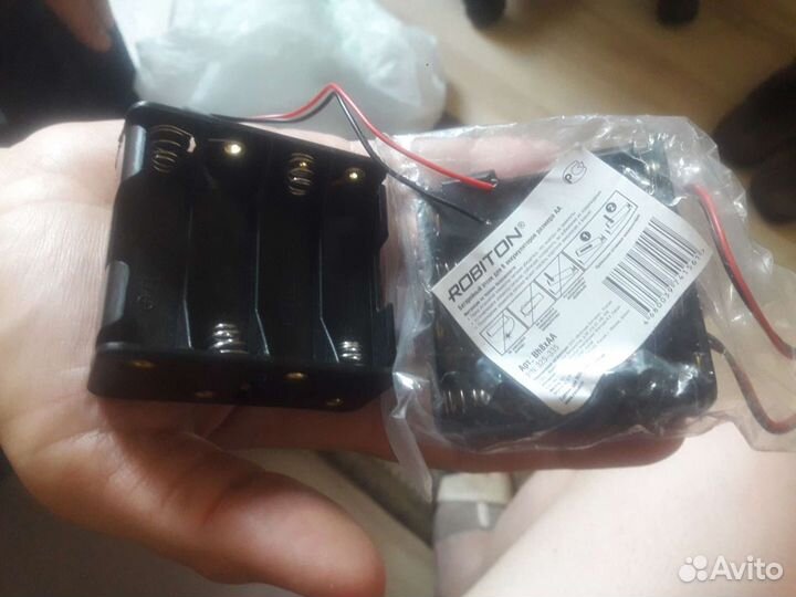 Аккумуляторные отсеки(держатели) для 8 батареек