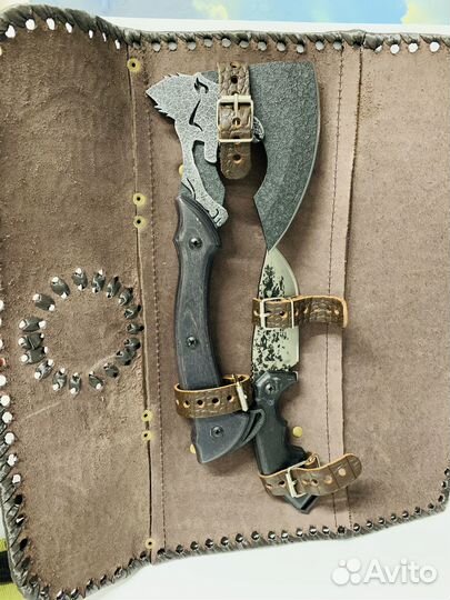 Топорик нож подарочный набор