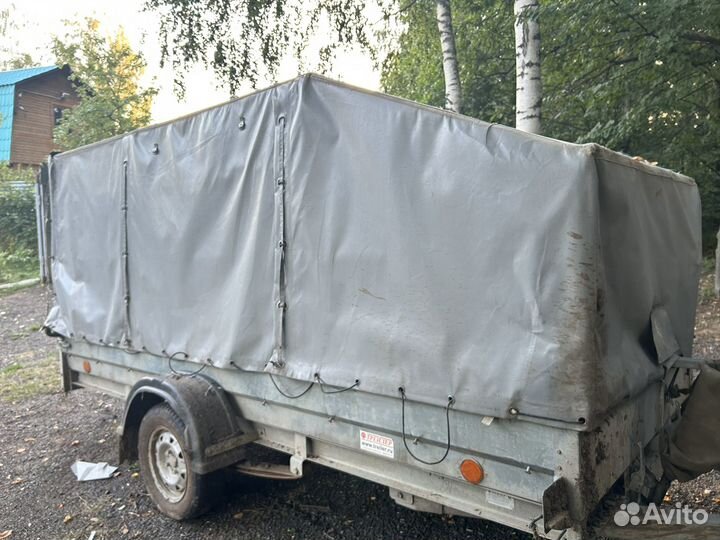 Тент на прицеп бу 3,50*1,60