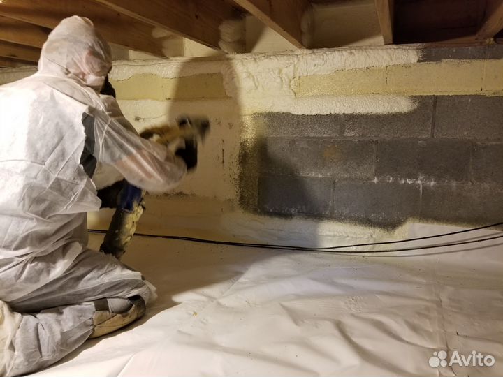 Утепление, теплоизоляция пенополиуретаном мансарды