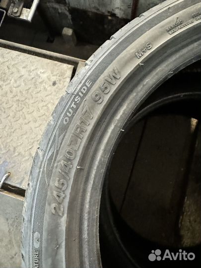 Kumho 722 225/45 R17 и 245/40 R17