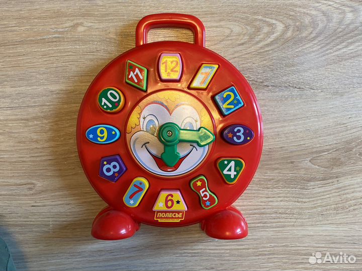 Часы игровые полесье