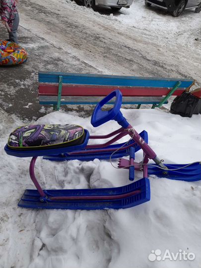 Детский снегокат