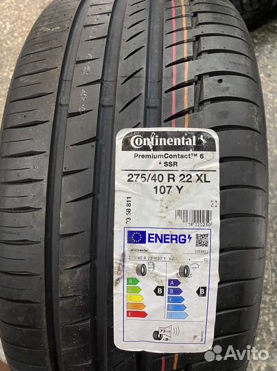 Continental PremiumContact 6 SSR 275/40 R22