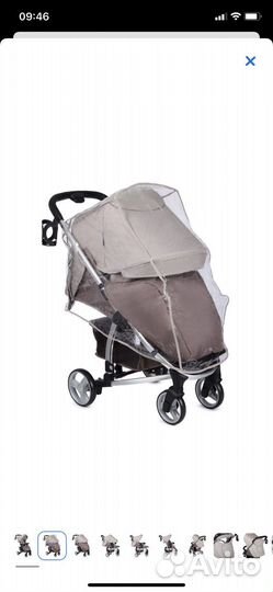 Коляска прогулочна babyton cosmo