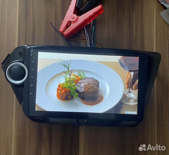 Киа Рио 3 штатная магнитола Андройд