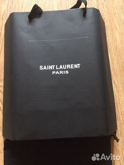 Брендовая коробка, пакет, пыльник YSL