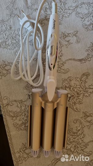 Плойка тройная волна для волос