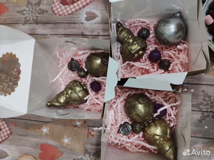 Новогодние Формы Вальрона для шоколада