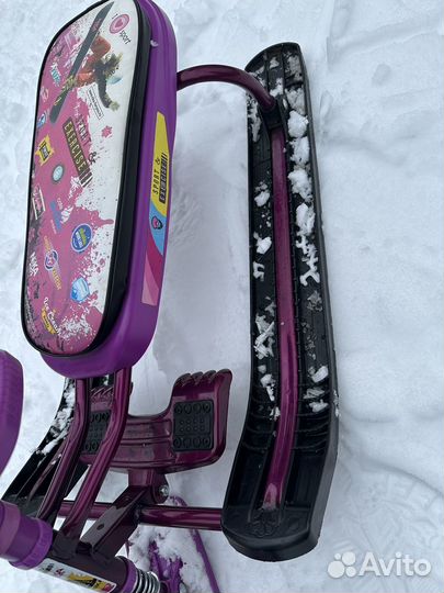 Детский снегокат бу