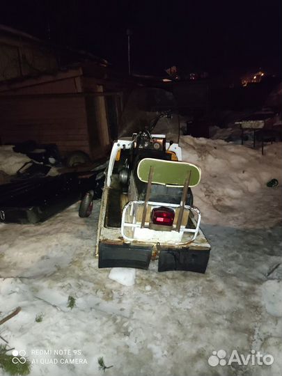 Снегоход-Буран короткий