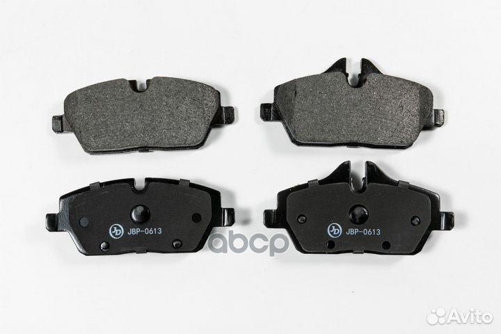 Колодки тормозные дисковые, передние JBP0613 Just