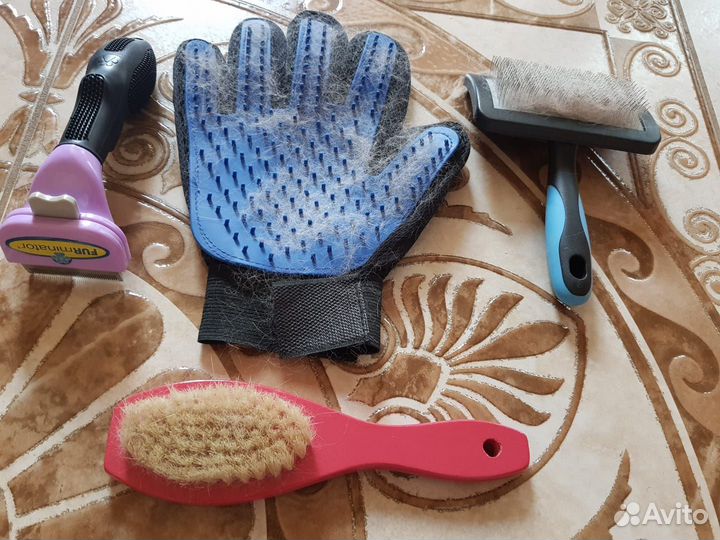 Фурминатор оригинал пуходерка расческа и рукавица