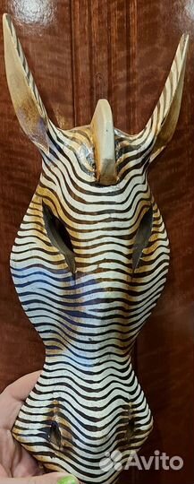 Маска декор Зебра