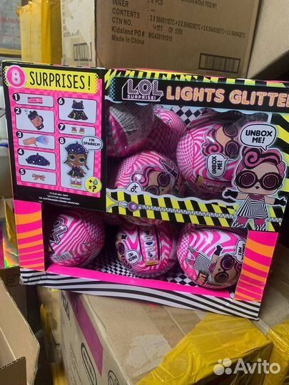 Кукла LOL lights Glitter