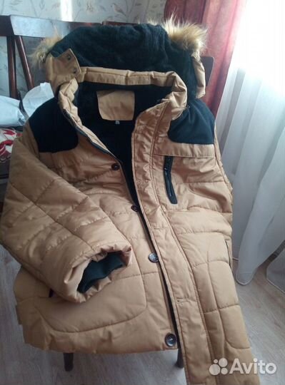 Куртка мужская зимняя новая размер 54-56
