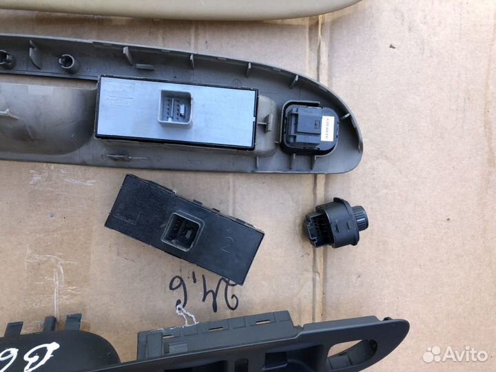 Блок кнопок стеклоподъемники Фольксваген пассат Б6