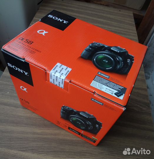 Фотокамера Sony SLT-A58K Kit DT 18-55mm новая