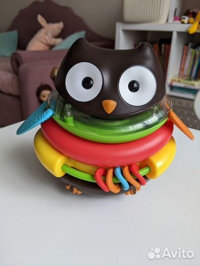 Неваляшка - пирамидка Сова SkipHop