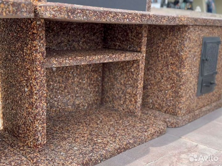 Комплекс барбекю,печь под казан,модуль под тандыр