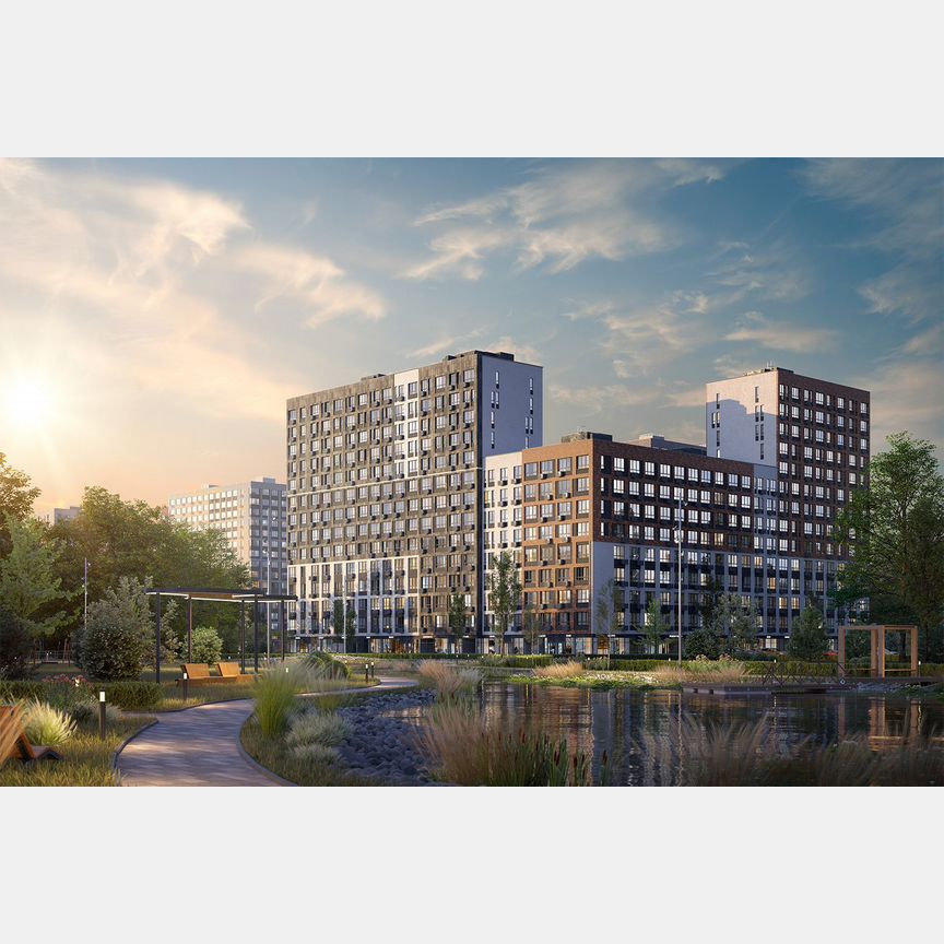 1-к. квартира, 32,1 м², 7/9 эт.