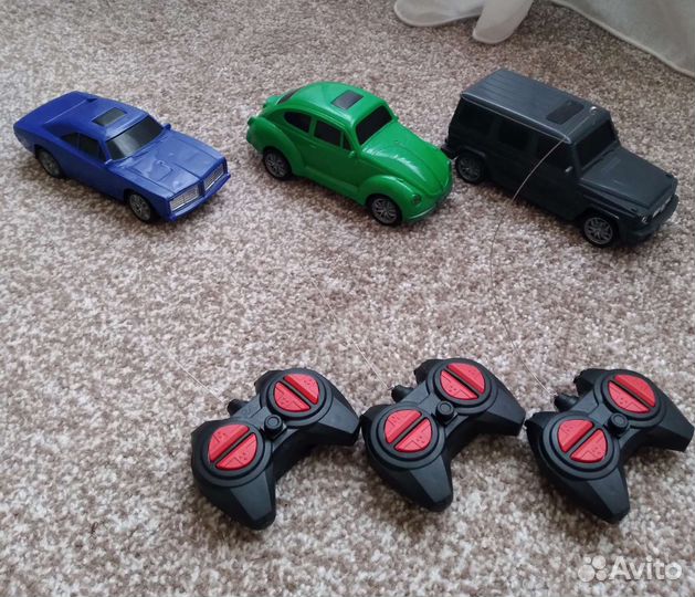 Машинки на пульте управления