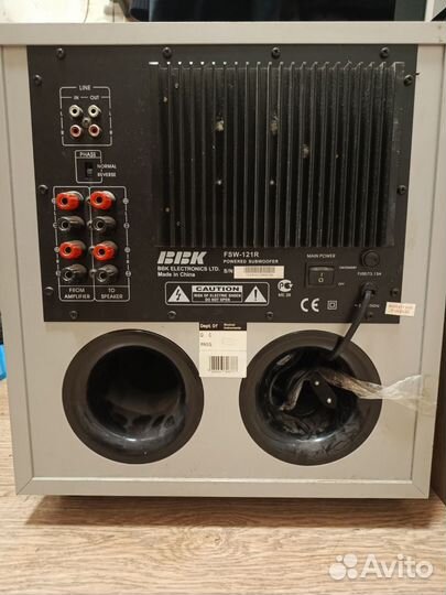 Активный сабвуфер BBK