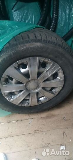 Зимние колеса на штампованных дисках 215 65 r16