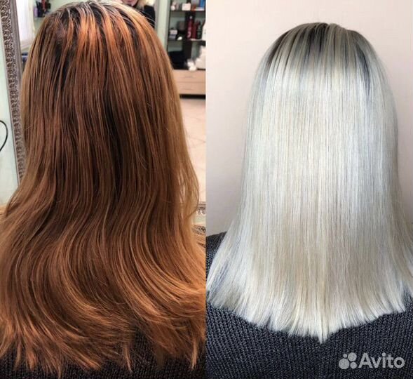 Модели на окрашивание волос