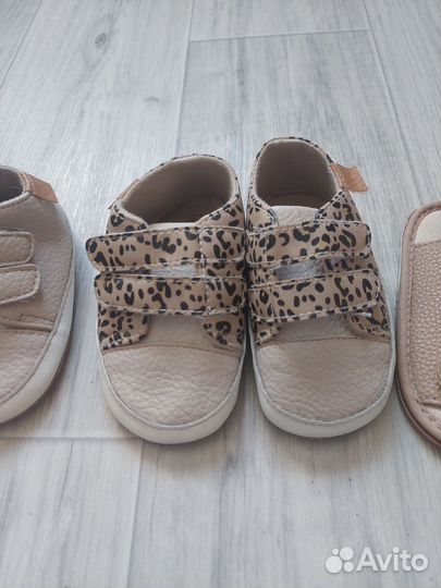 Первая обувь пакетом для девочки 20 размер