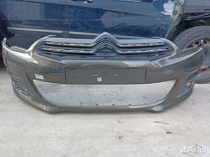 Бампер передний ситроен C4