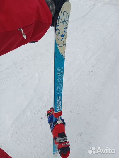 Лыжный комплект 130 см, ботинки 32,34 обмен