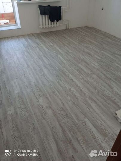 Укладка напольных покрытий