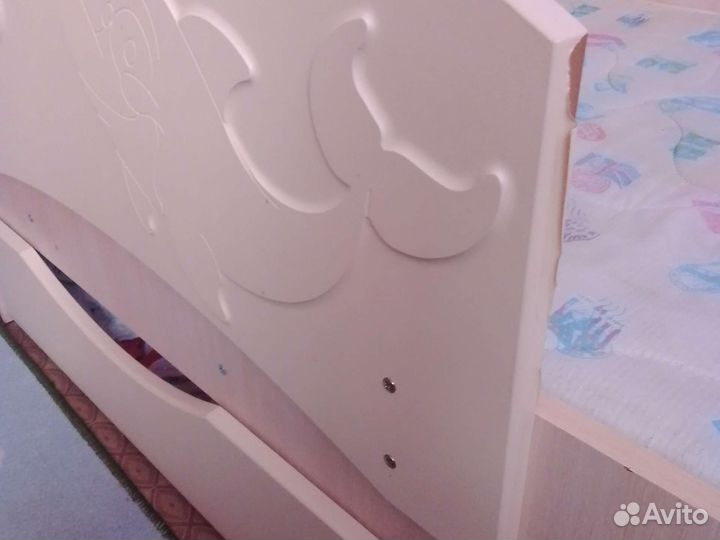 Детская кровать 80 160 с ящиками