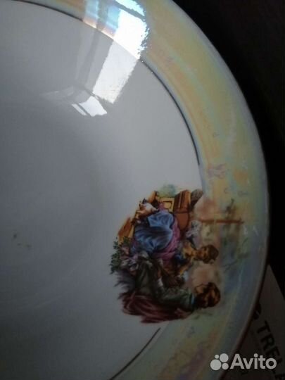 Тарелки суповые десертные Мадонна