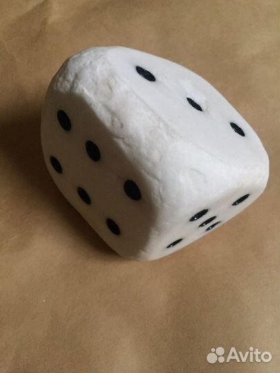 Кубик Зарик - игральная кость-ручная работа