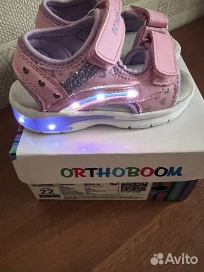 Сандали orthoboom для девочки 21