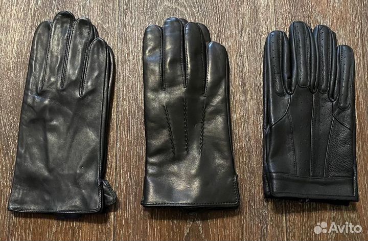 Перчатки кожанные лайковые