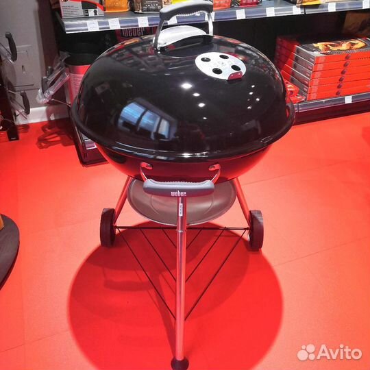 Угольный гриль Weber Compact Kettle 57 см черный