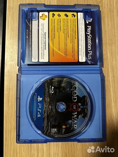 Диск God of war PS4