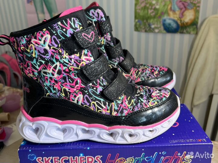 Scechers ботинки утепленные 36