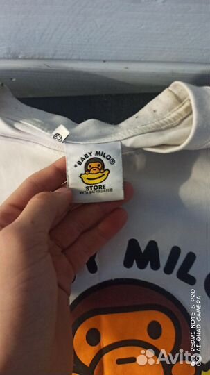 Футболка bape baby milo оригинал