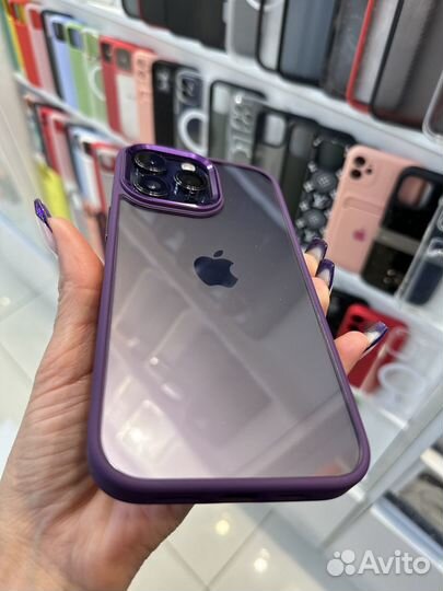 Чехол для iPhone 14 pro deep purple