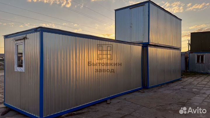 Модульный домик из блок контейнеров