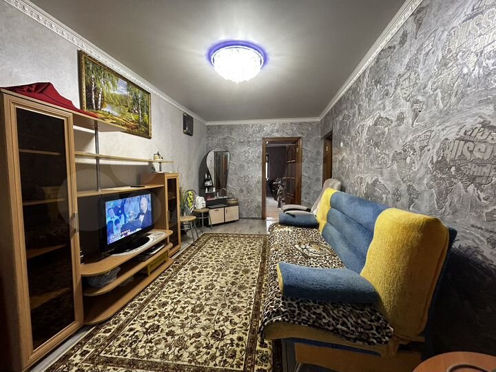 3-к. квартира, 58,7 м², 1/4 эт.