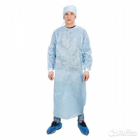 Медицинский халат одноразовый