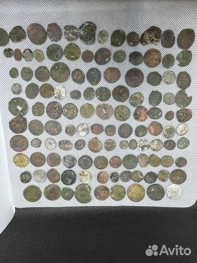 Монеты разных эпох копанина все разом