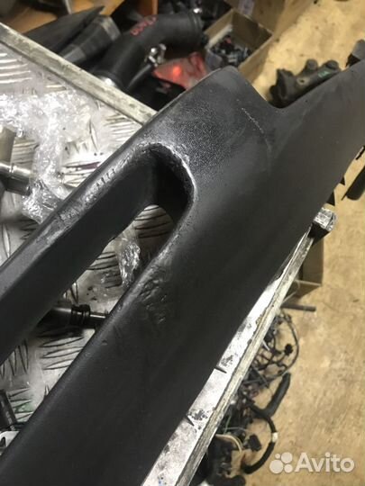 Юбка переднего бампера Ауди Q7