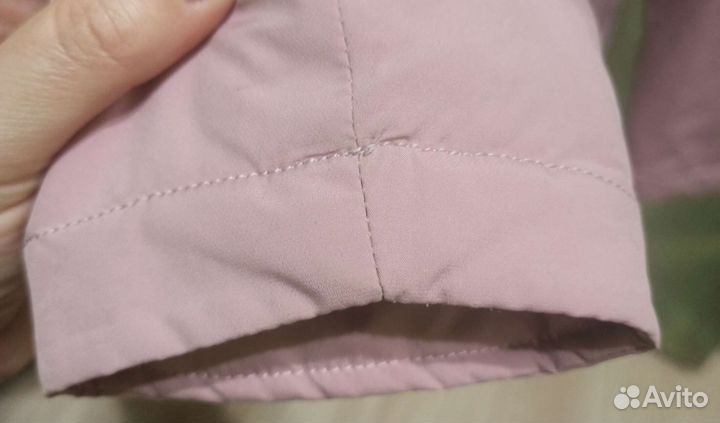 Куртка для девочки 140 розовая